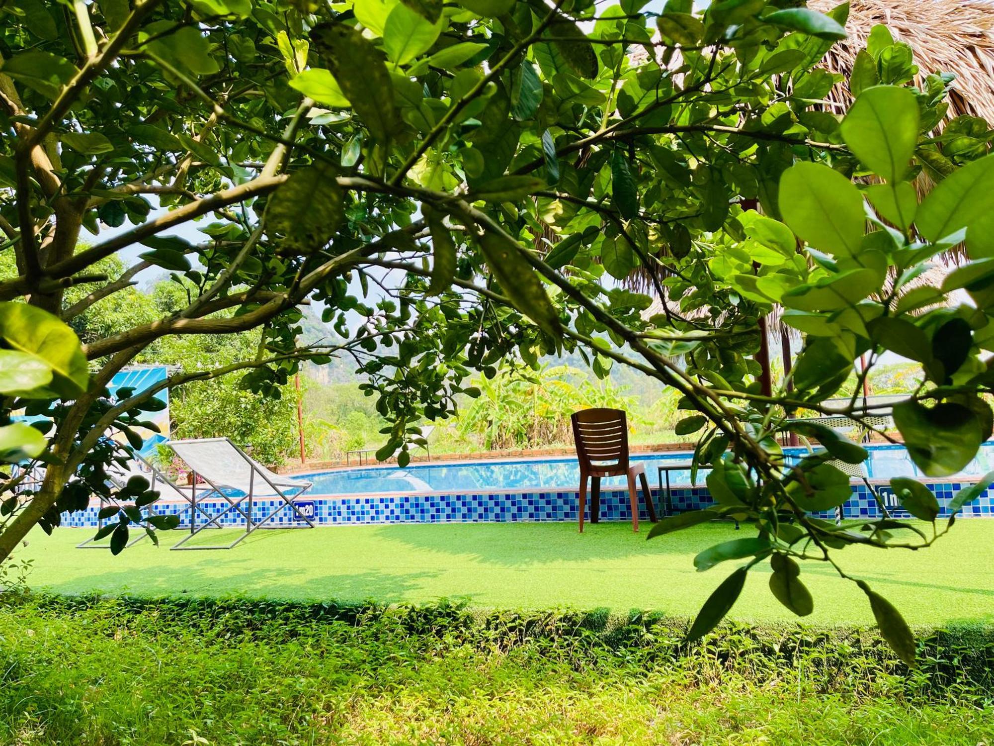 נין בין Trang An Lotus Lake Homestay מראה חיצוני תמונה